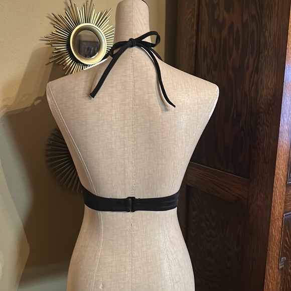 Pink Victoria’s Secret Padded Halter Swim Top Bikini - Picture 2 of 10